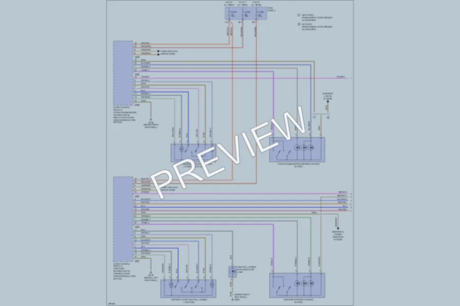 2008 Audi A3 Anti Theft wiring diagram preview