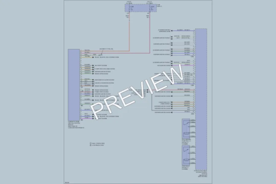 2008 Audi A3 Body Control Modules wiring diagram preview