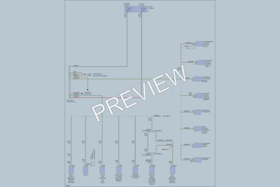 2008 Audi A4 Computer Data Lines wiring diagram preview
