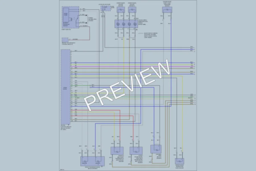 2008 Audi A6 Supplemental Restraints wiring diagram preview