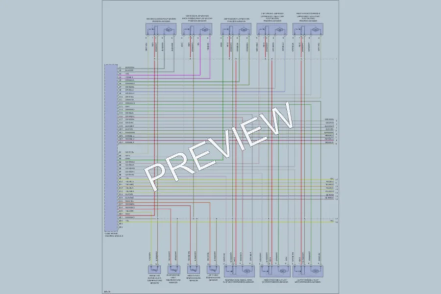 2008 Audi A8 Air Conditioning wiring diagram preview