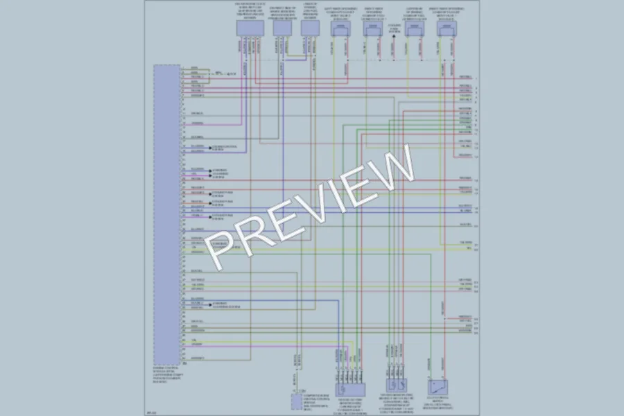 2008 Audi RS4 Engine Performance wiring diagram preview