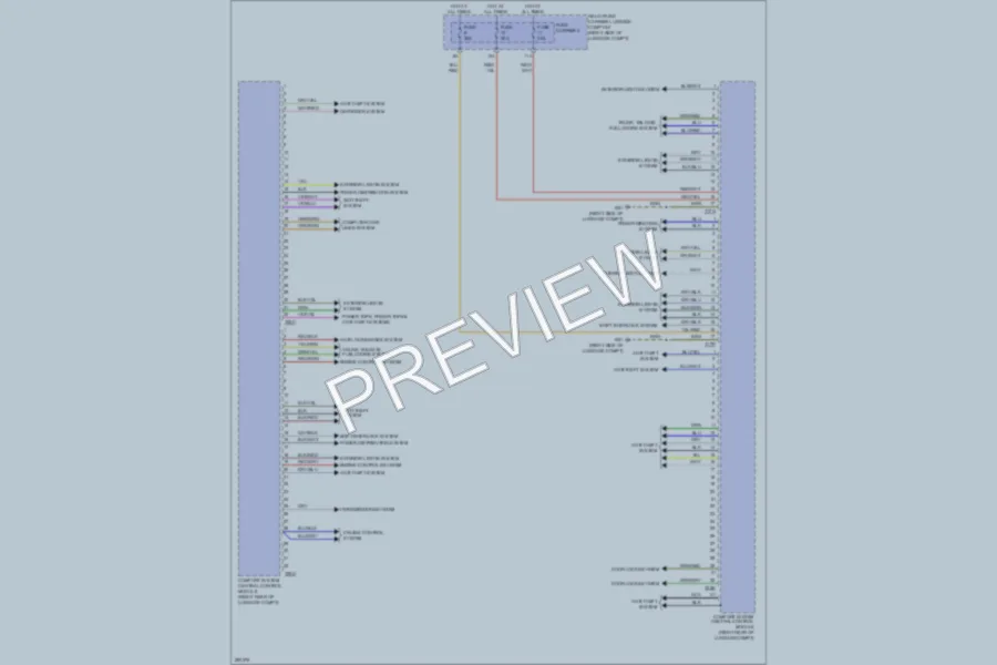 2008 Audi S5 Body Control Modules wiring diagram preview