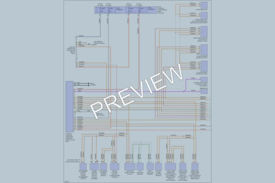 2008 Audi S5 Computer Data Lines wiring diagram preview