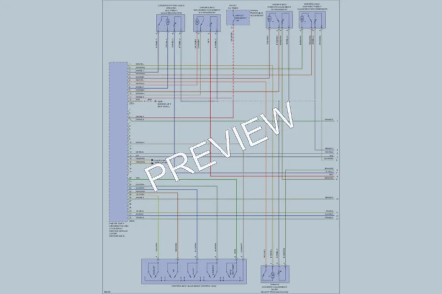 2008 Audi S5 Memory Systems wiring diagram preview