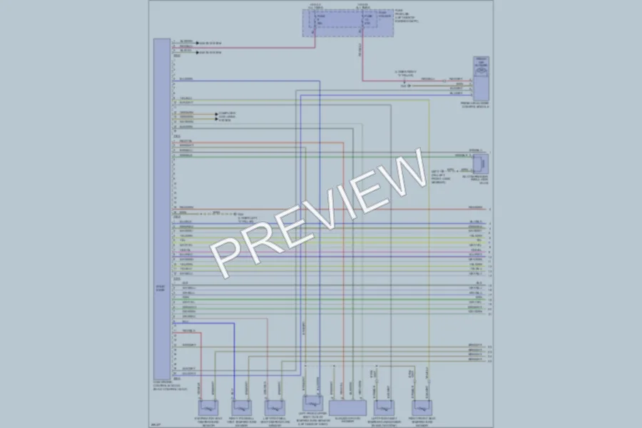 2008 Audi TT Air Conditioning wiring diagram preview
