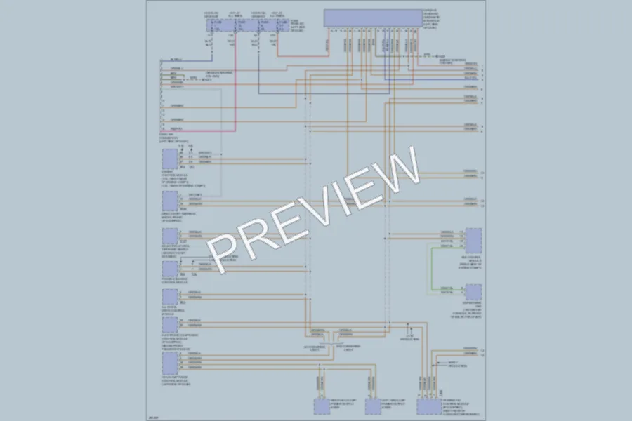 2008 Audi TT Computer Data Lines wiring diagram preview
