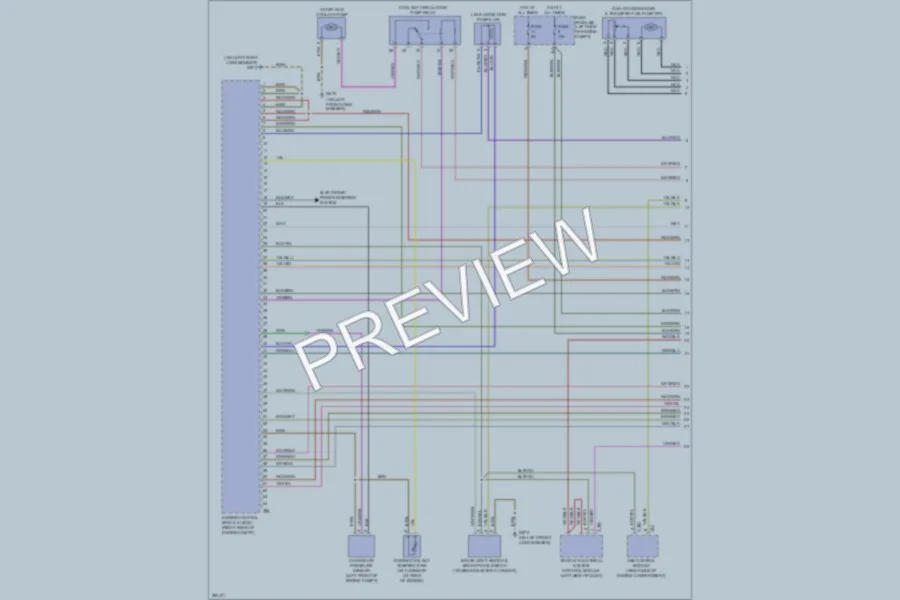 2008 Audi TT Engine Performance wiring diagram preview
