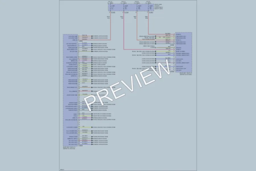 2008 BMW 528i Body Control Modules wiring diagram preview