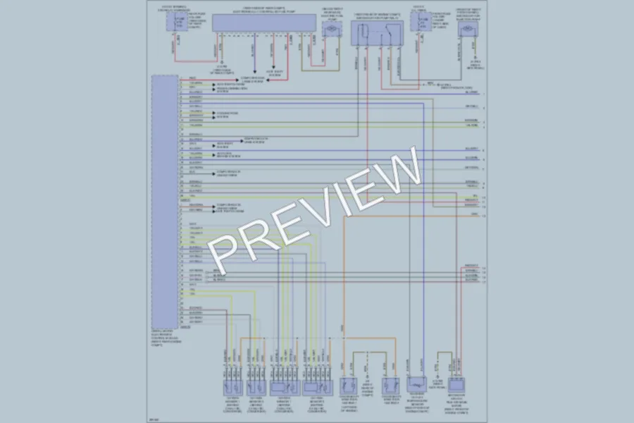 2008 BMW 535i Engine Performance wiring diagram preview