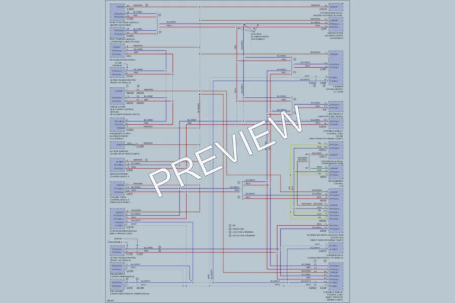 2008 BMW M6 Computer Data Lines wiring diagram preview