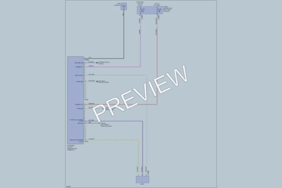 2008 BMW MRoadster Navigation wiring diagram preview