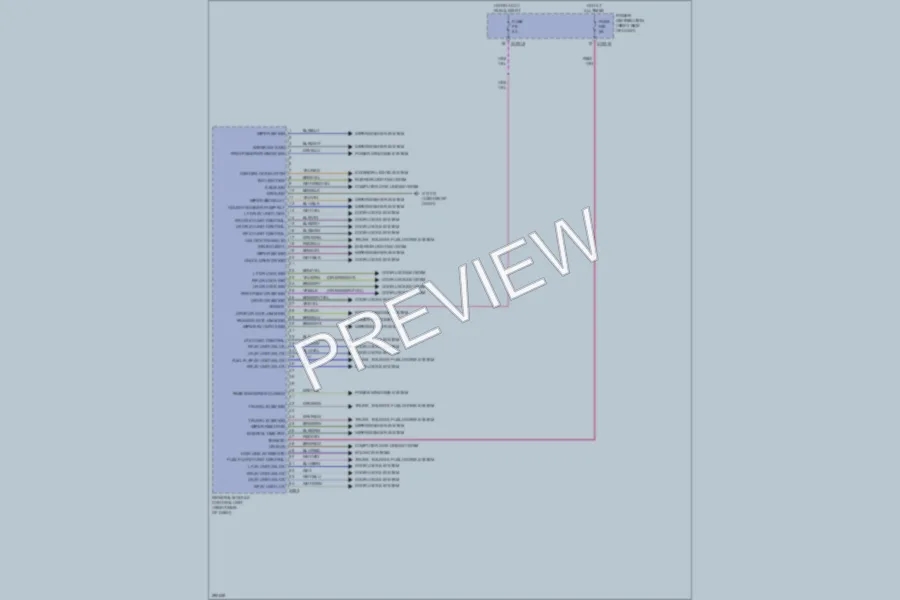 2008 BMW X3 Body Control Modules wiring diagram preview
