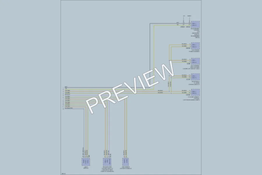 2008 BMW X3 Computer Data Lines wiring diagram preview
