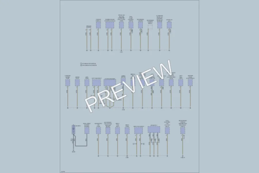 2008 BMW X6 Ground Distribution wiring diagram preview