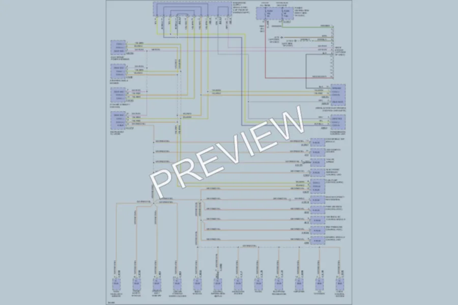 2008 BMW Z4 Computer Data Lines wiring diagram preview