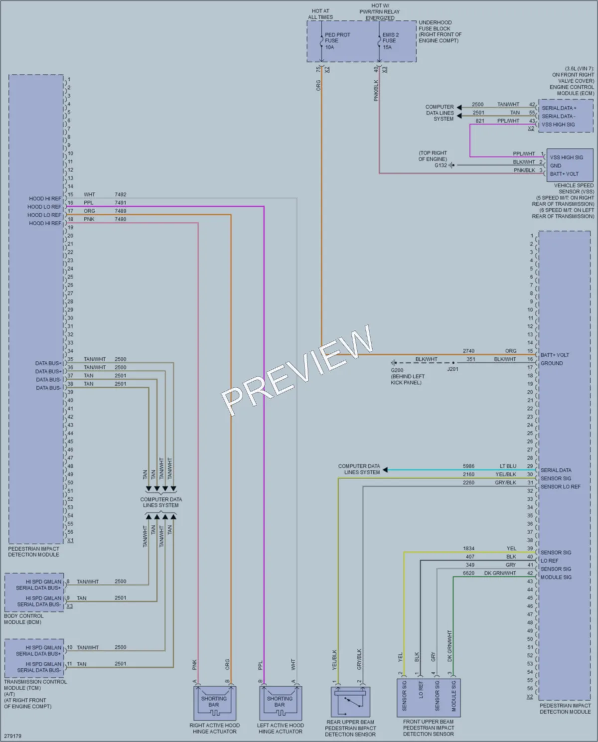 2008 Cadillac CTS Active Bodyworks wiring diagram preview