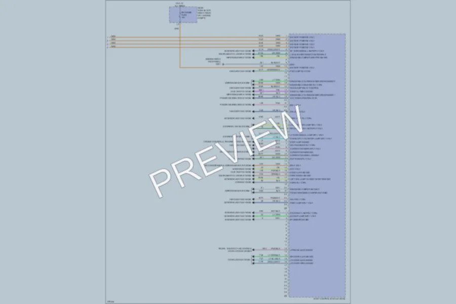 2008 Cadillac CTS Body Control Modules wiring diagram preview