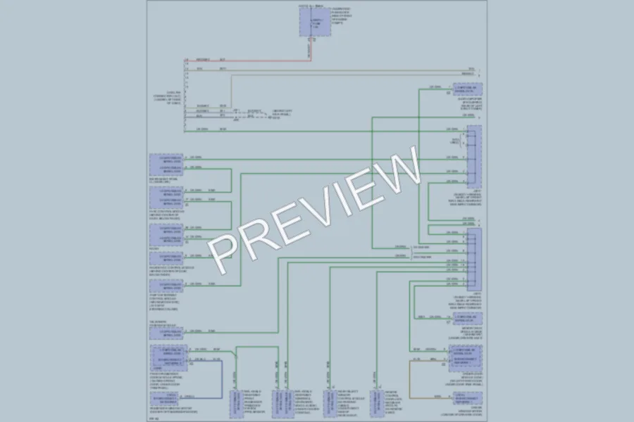 2008 Cadillac CTS Computer Data Lines wiring diagram preview
