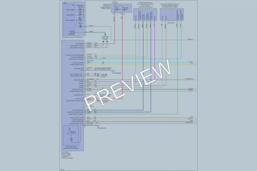 2008 Cadillac DTS Anti Lock Brakes wiring diagram preview