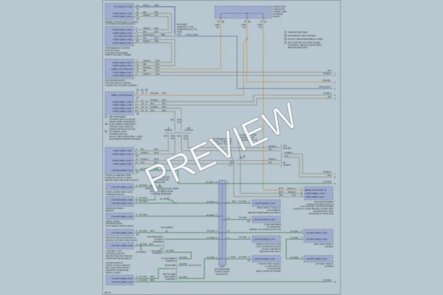 2008 Cadillac DTS Computer Data Lines wiring diagram preview