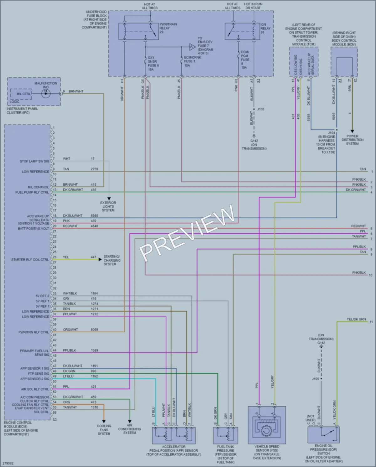 2008 Cadillac DTS Engine Performance wiring diagram preview
