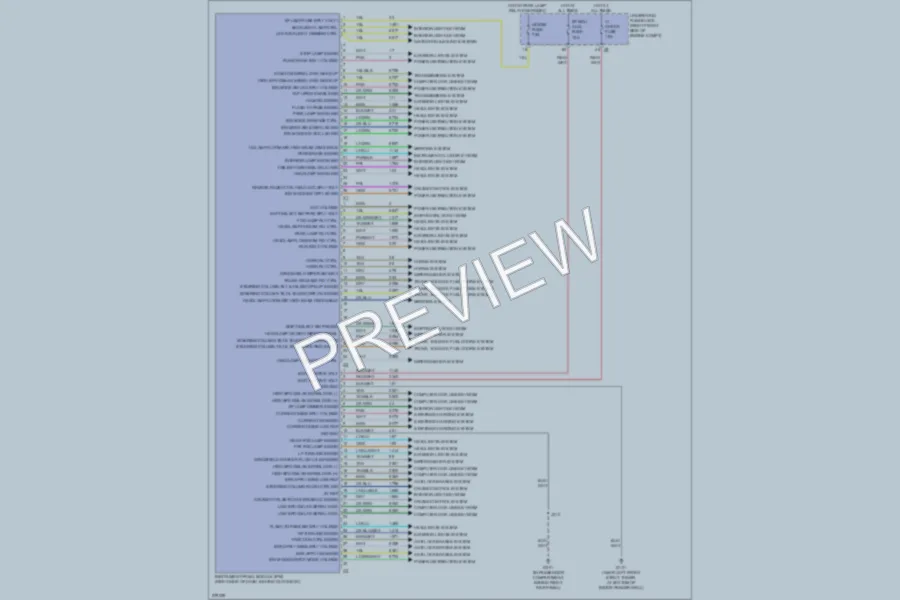 2008 Cadillac STS Body Control Modules wiring diagram preview