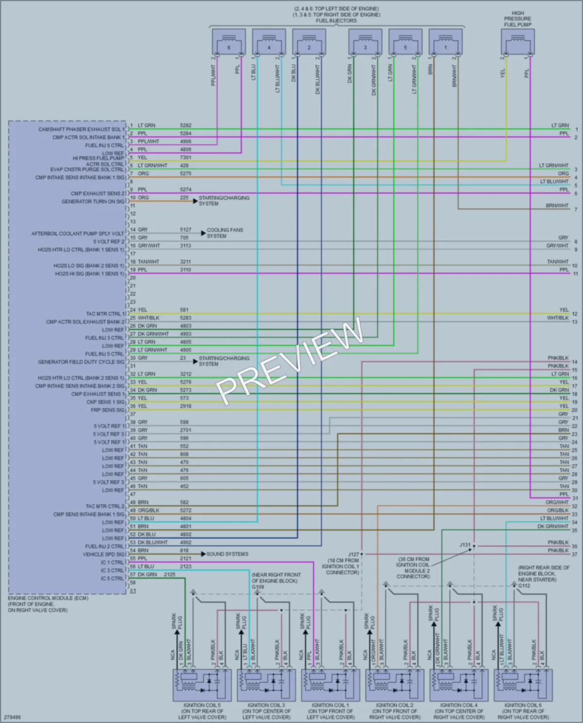 2008 Cadillac STS Engine Performance wiring diagram preview