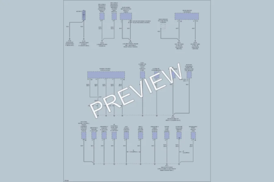 2008 Cadillac STS Ground Distribution wiring diagram preview