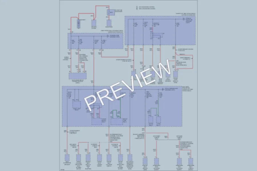 2008 Cadillac STSV Power Distribution wiring diagram preview