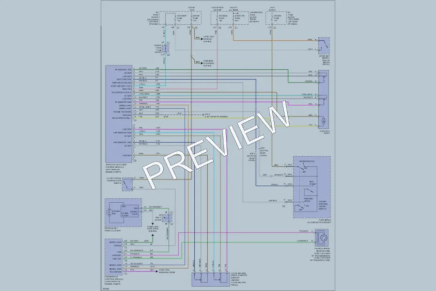 2008 Chevrolet 2500 Hd Cruise Control wiring diagram preview