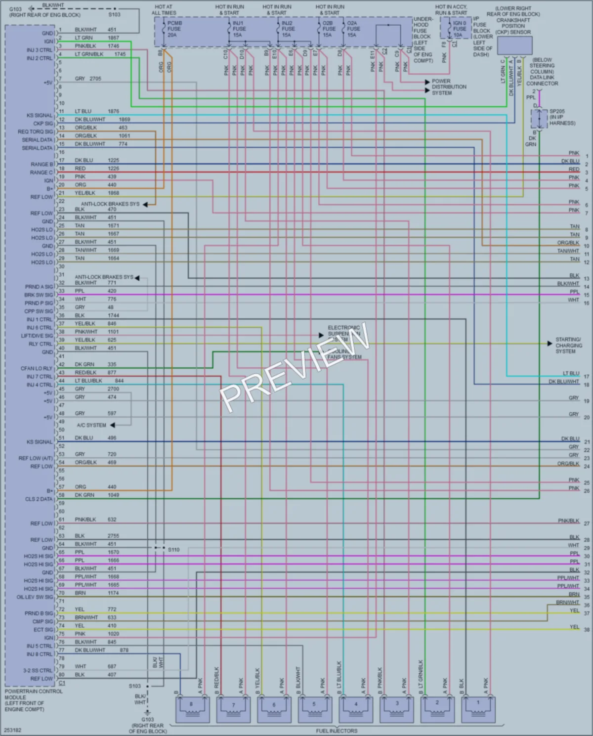 2008 Chevrolet 1500 Hd Engine Performance wiring diagram preview