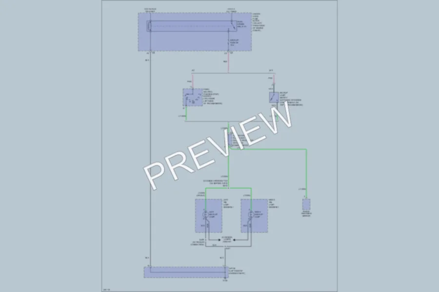 2008 Chevrolet Colorado Exterior Lights wiring diagram preview