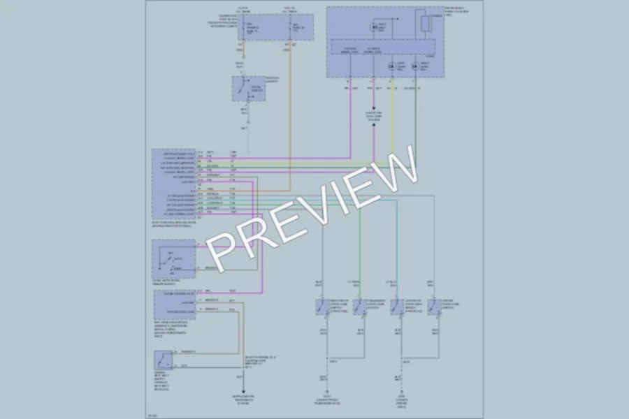 2008 Chevrolet Colorado Warning Systems wiring diagram preview