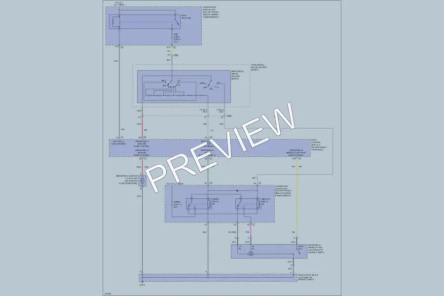 2008 Chevrolet Colorado Wiper Washer wiring diagram preview