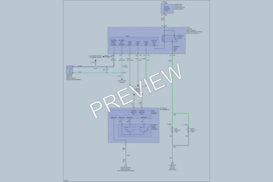2008 Chevrolet Corvette Exterior Lights wiring diagram preview