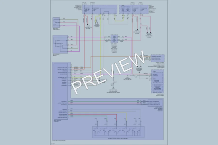 2008 Chevrolet Corvette Transmission wiring diagram preview