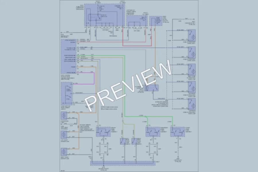 2008 Chevrolet G1500 Interior Lights wiring diagram preview