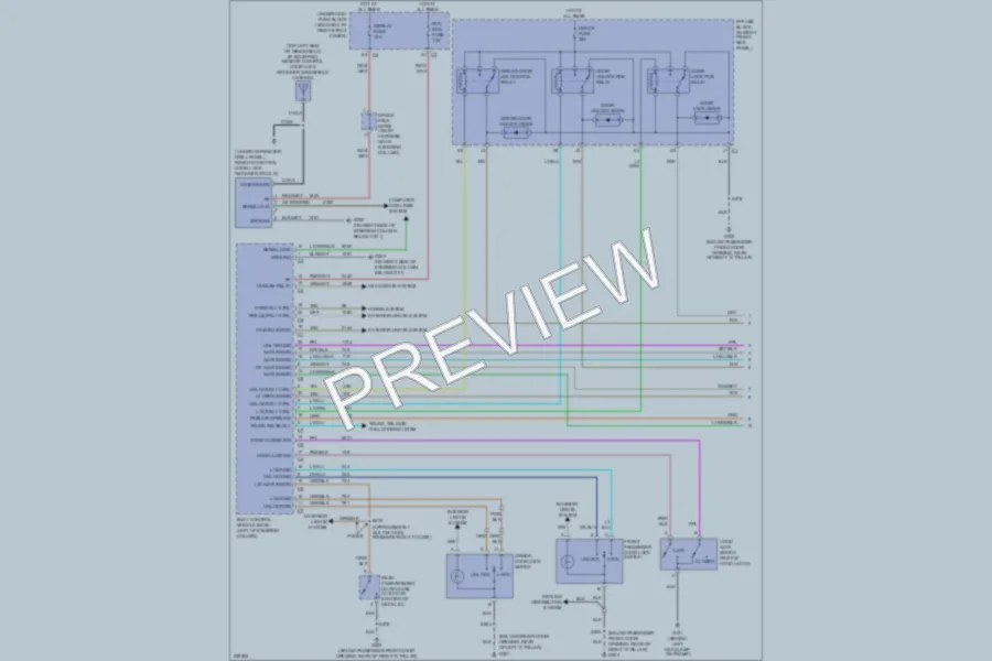 2008 Chevrolet Impala Anti Theft wiring diagram preview