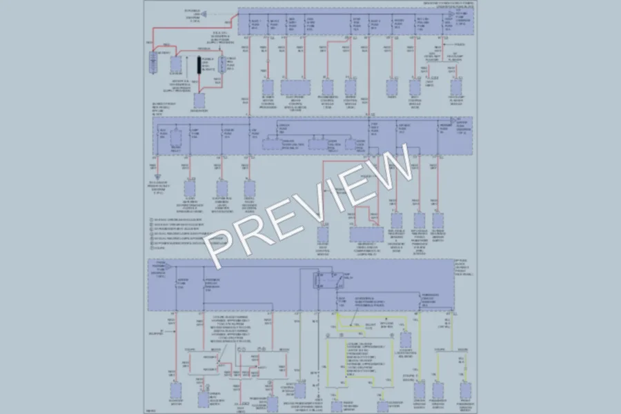 2008 Chevrolet Impala Power Distribution wiring diagram preview