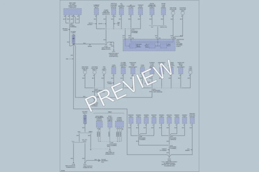 2008 Chevrolet 3500 Ground Distribution wiring diagram preview