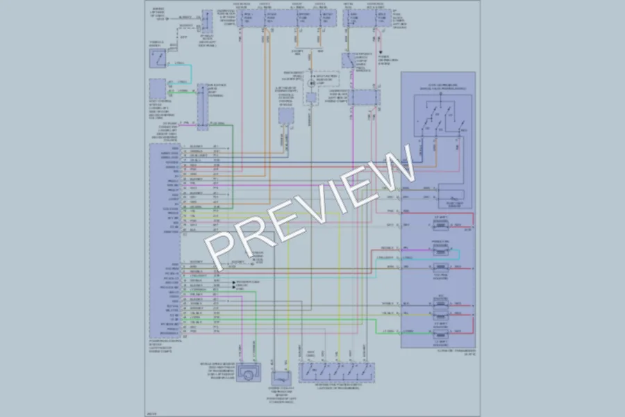2008 Chevrolet 3500 Transmission wiring diagram preview