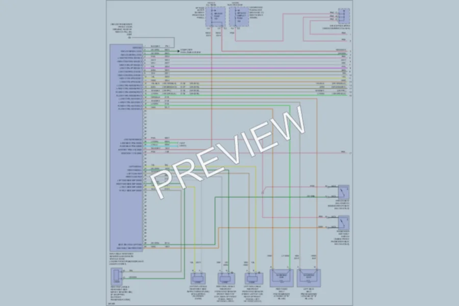 2008 Chevrolet MonteCarlo Supplemental Restraints wiring diagram preview