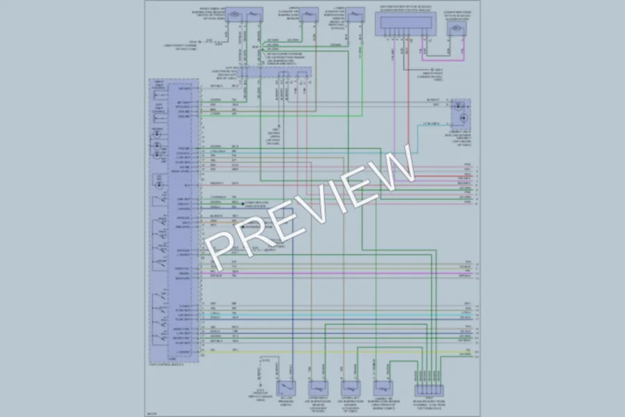 2008 Chevrolet Tahoe Air Conditioning wiring diagram preview