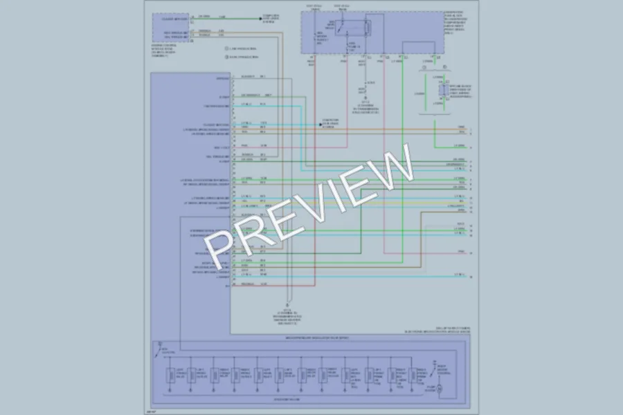 2008 Chevrolet Uplander Anti Lock Brakes wiring diagram preview