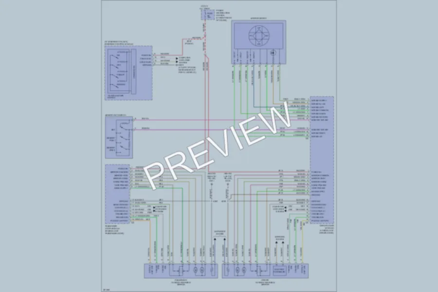 2008 Chrysler 300 Memory Systems wiring diagram preview