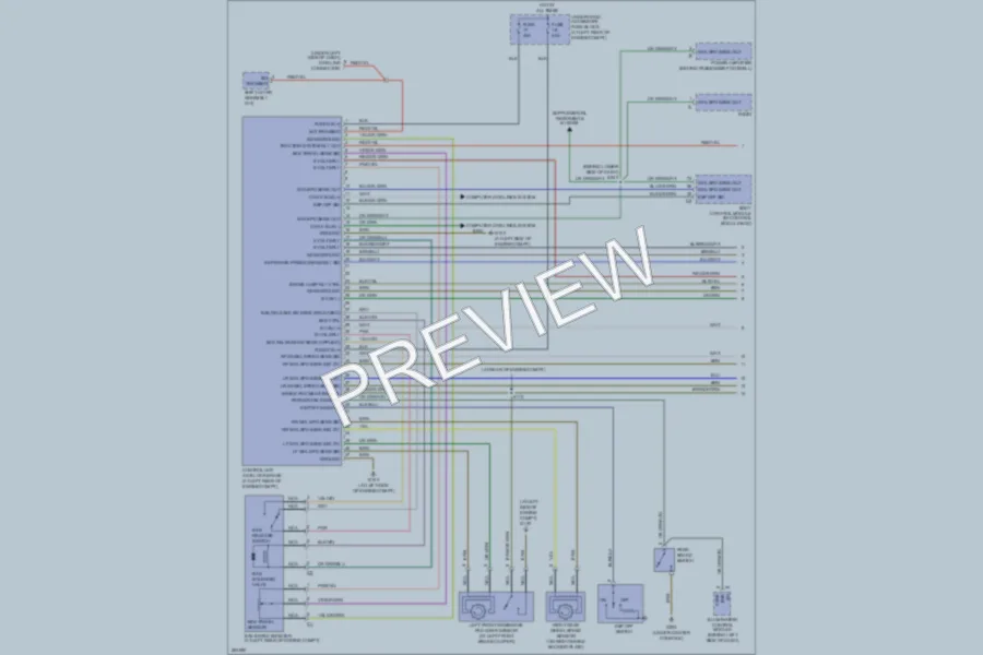 2008 Chrysler Crossfire Anti Lock Brakes wiring diagram preview