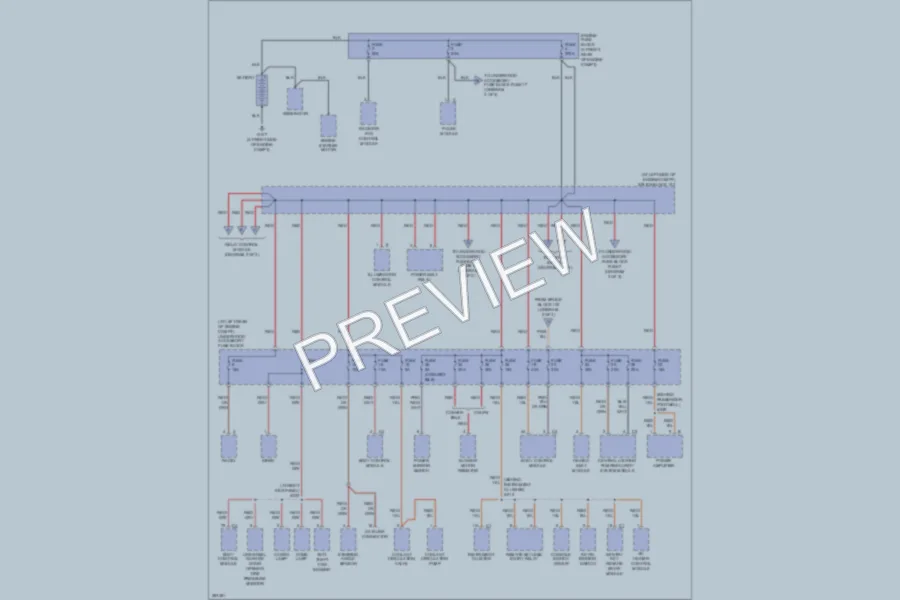 2008 Chrysler Crossfire Power Distribution wiring diagram preview