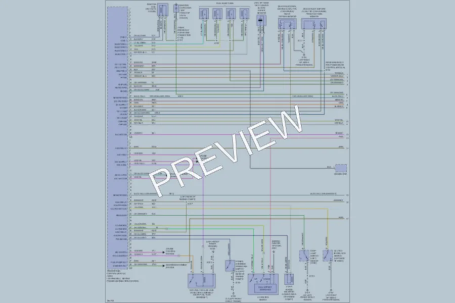 2008 Chrysler PTCruiser Engine Performance wiring diagram preview
