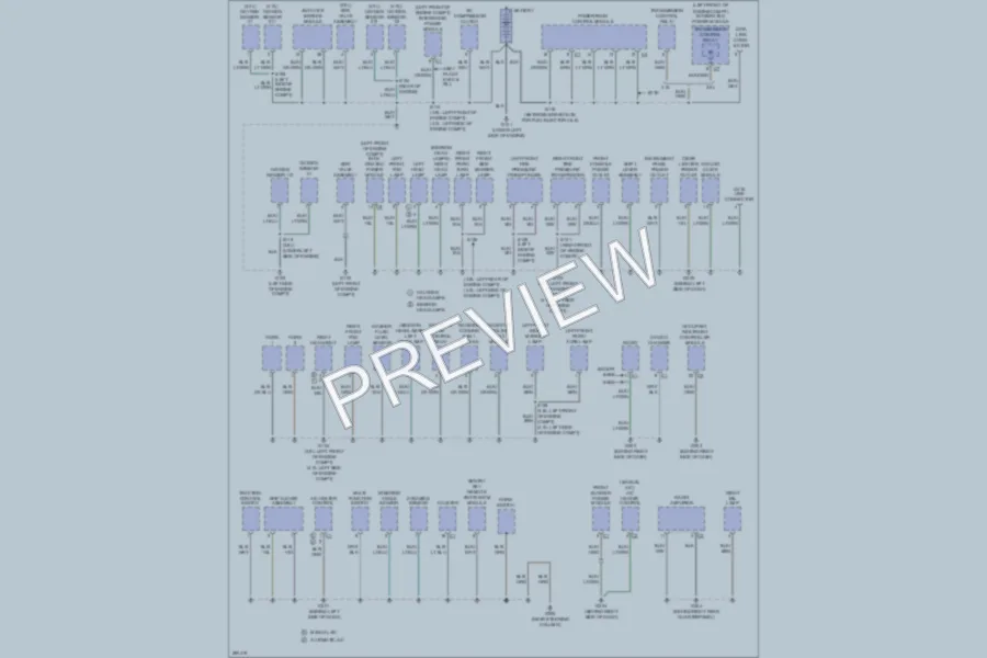 2008 Chrysler Pacifica Ground Distribution wiring diagram preview